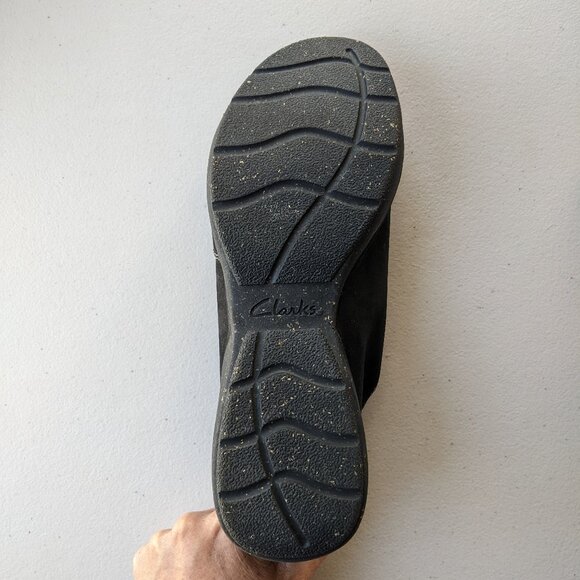 Clark chunky oxford shoes with removeable insoles - Picture 8 of 11